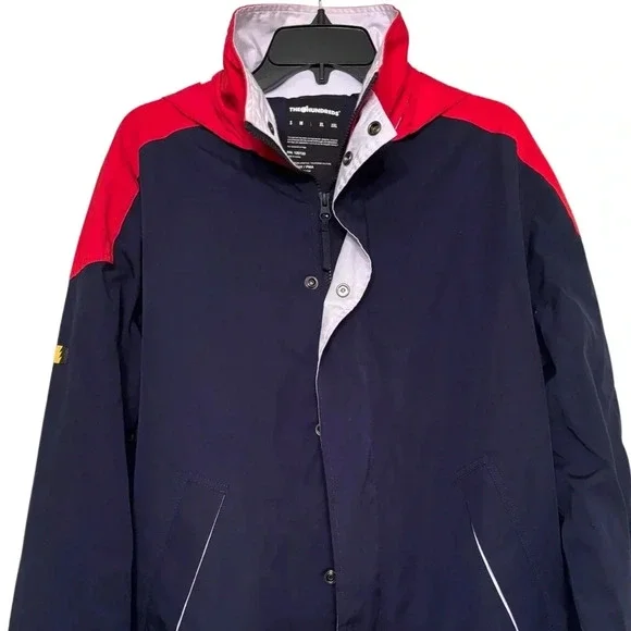 The Hundreds Men's Marina Jacket Blue And Red